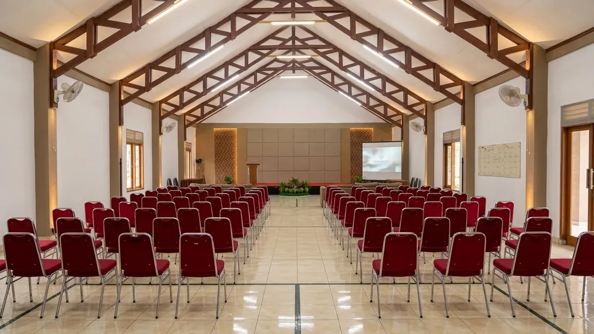 Aula untuk paket one day Tjapoeng Resort Pancawati Bogor