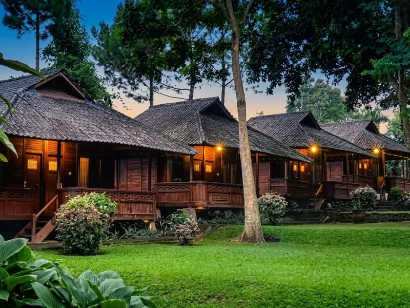 Villa untuk gathering Tjapoeng Resort Pancawati Bogor